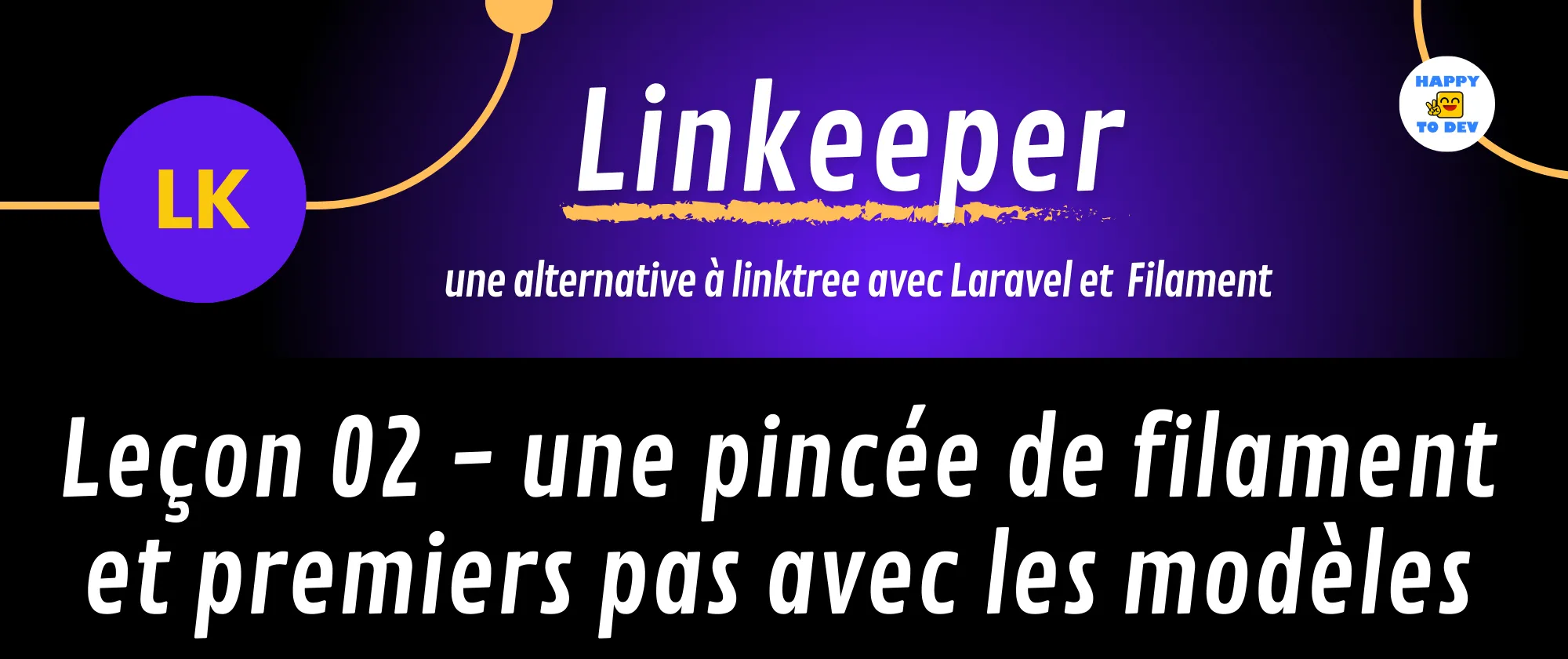 LinKeeper une alternative à LinkTree avec Laravel et Filament - Commençons à jouer avec FilamentPHP