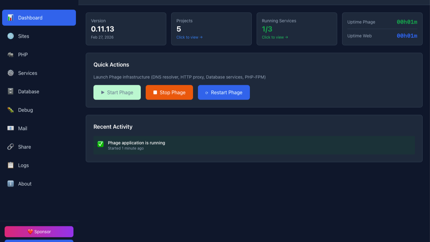 Phage: the birth of a PHP hosting assistant powered by Go